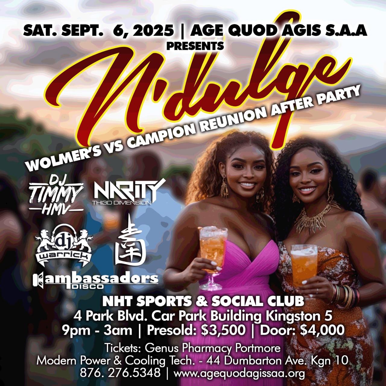 Wolmer's vs Campion Reunion After Party